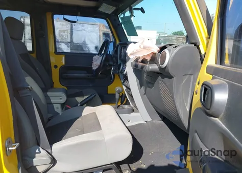 2008 Jeep Wrangler Unlimited X from USA, damaged, VIN 1J4GA39198L547460